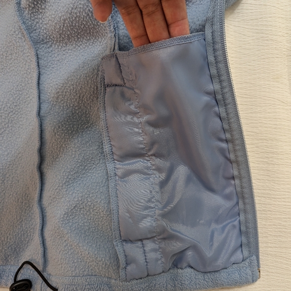 AMTAC Light Blue "Washington DC" Heavy Weight Fleece Jacket - Picture 7 of 12